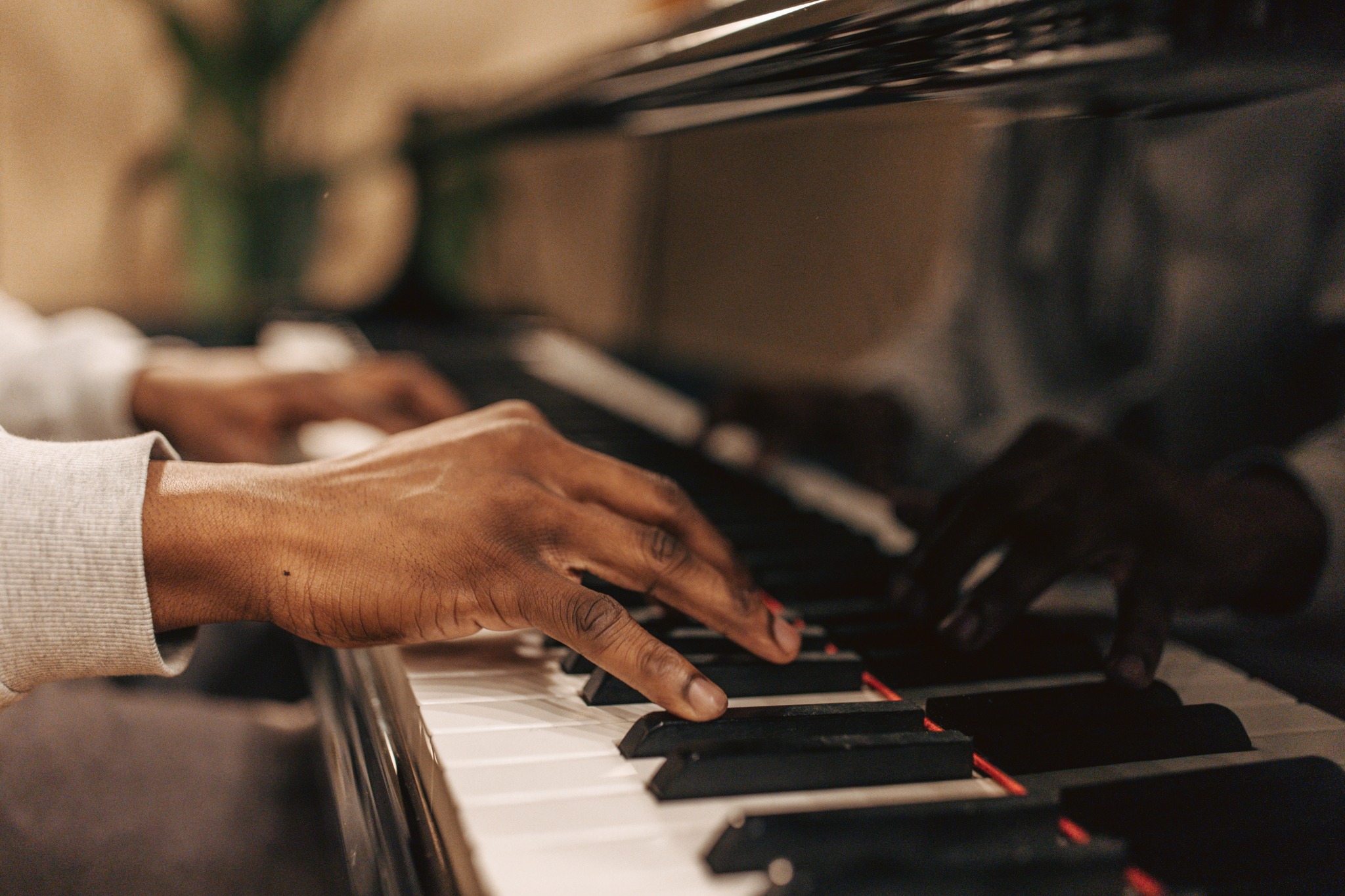songwriters and musicians creating together